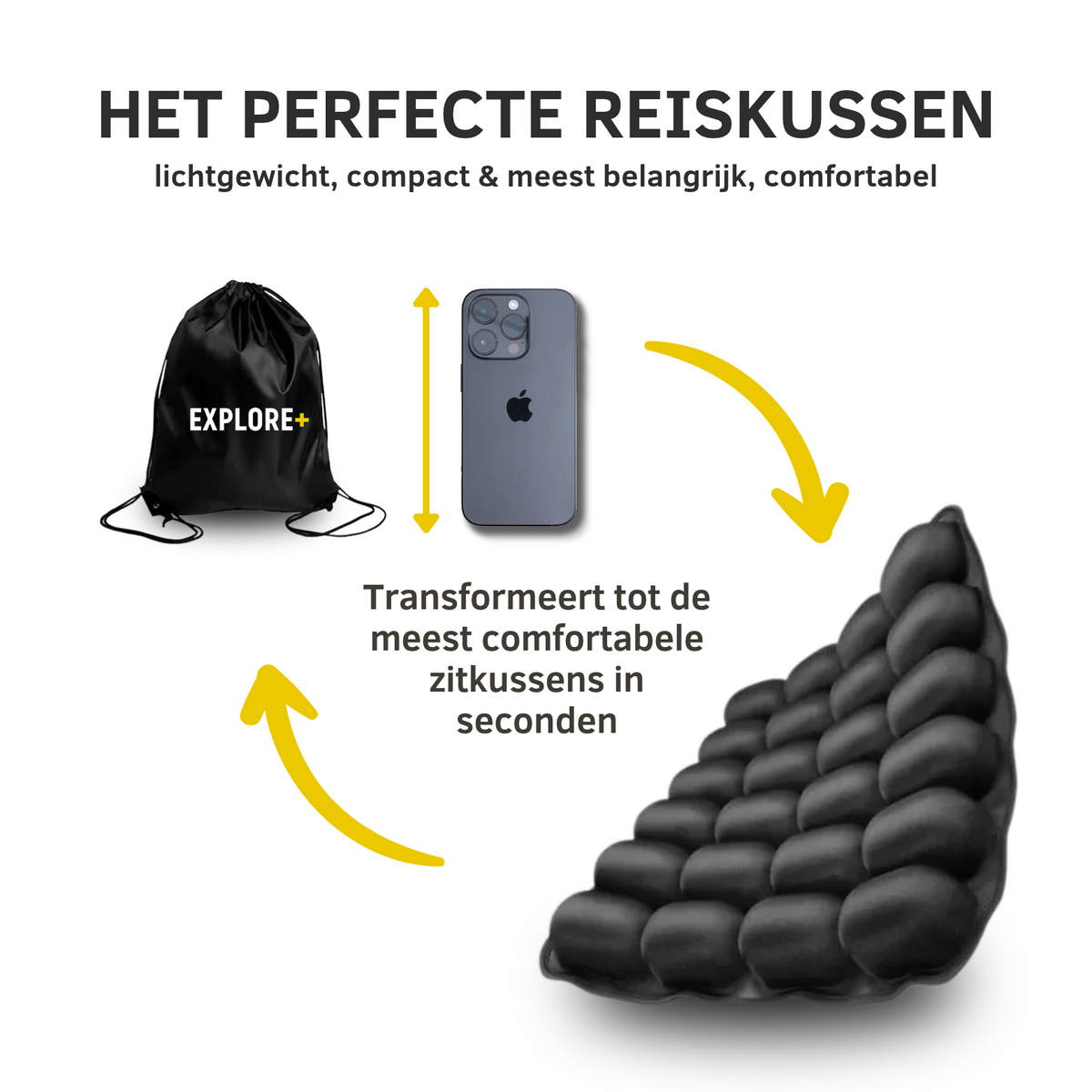 Explore Plus - Zitkussen
